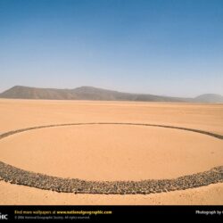 Mysterious Circle of Stones, Tenere Desert, Niger [