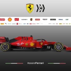 2019 Ferrari SF90 F1 car launch pictures