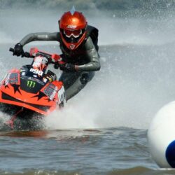Download Wallpapers Jetboat, Racing, Powerboating, Scooter