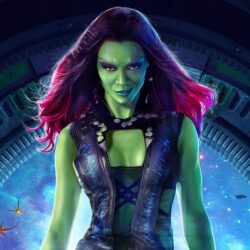 Zoe Saldana as Gamora Wallpapers