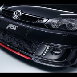 Black ABT Golf GTI Light Front View desktop wallpapers