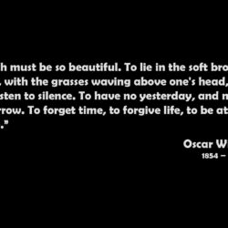 quote minimalism death oscar wilde wallpapers and