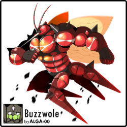 Alola Dex Collab : Buzzwole by ALGA