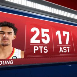 Trae Young’s 25 Point Night vs Los Angeles