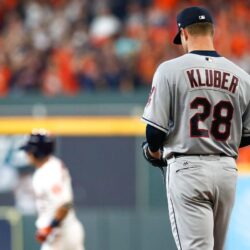 MLB playoffs 2018: Corey Kluber struggles against Astros, but