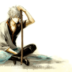 anime, Gintama, White Hair, Anime Boys, Sakata Gintoki Wallpapers