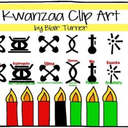 Image search: included 3 frames 7 symbols of kwanzaa 7 principles of