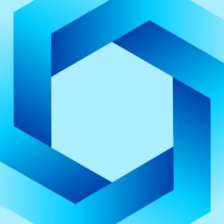 Azure Hexagon Resolution Wallpaper, HD Artist 4K
