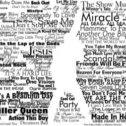 typography, Freddie Mercury, Queen, Silhouette Wallpapers HD