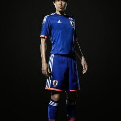 Adidas launch the Japan kit for 2014 FIFA World Cup