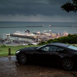 Aston Martin Db11 Rain Outside In Nature, HD Cars, 4k Wallpapers