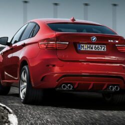 BMW X6 M SUV Red Color