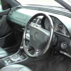 Used Brilliant Silver Met with Black Leather Mercedes C36 AMG For