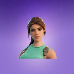 Lara Croft Fortnite wallpapers