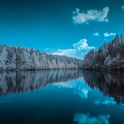 Finland Forest Lake HD desktop wallpapers : Widescreen : High