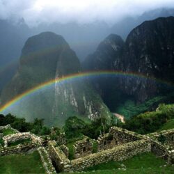 Rainbow in mountains of Panama wallpapers and image