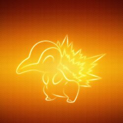 Download Wallpapers Pokemon, Animal, Cyndaquil Full HD