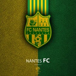 Download wallpapers FC Nantes, 4K, French football club, Ligue 1
