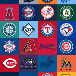 MLB team logos iPhone 6 Wallpapers