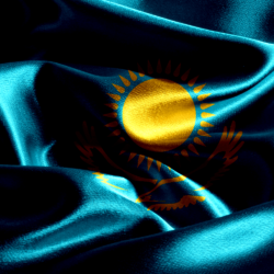 Wallpapers Flag Kazakhstan