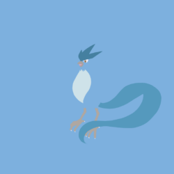 Minimalistic Wallpaper: Articuno