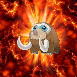 473 Fire Pokeball Mamoswine Mammoo 2 Piloswine