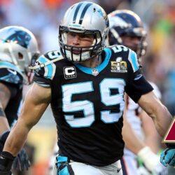Luke Kuechly Loves Fishing, Lets Panther Teammates Do The Dancing