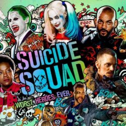 Wallpapers Suicide squad, Harley quinn, Deadshot, Joker, Captain