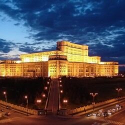 House of Parliament, Bucharest, Romania widescreen wallpapers