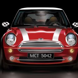 Red Color Mini Cooper Wallpapers