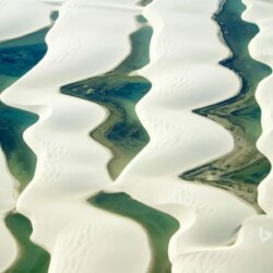 Sandy dunes and natural pools, Lençóis Maranhenses National Park