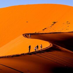 Experience The Dunes At Sossusvlei In Namibia