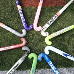 Image For > Field Hockey Stick And Ball
