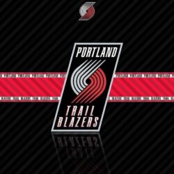 NBA Portland Trail Blazers Logo Black Wallpapers HD. Free Desktop