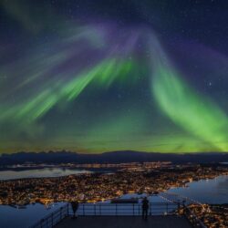 Tromsø – winter city directly beneath the Northern Lights
