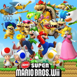 New Super Mario Bros Wallpapers / Star ULTRA HD Textures