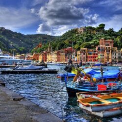 Iphone Portofino Italy Wallpapers Picturesque Harbor