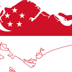 cool Singapore Map Flag Free Wallpapers Picture