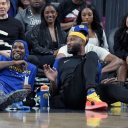 Video: Warriors DeMarcus Cousins dunked on Kevin Durant in practice