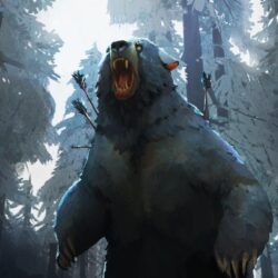 Wounded bear. Wallpapers from The Long Dark
