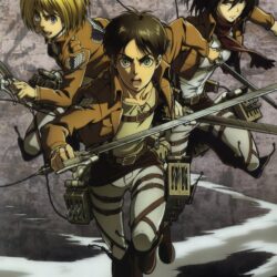 Anime Shingeki no Kyojin Series Armin Arlert Character Eren Yeager