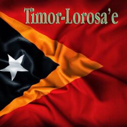 East Timor Flag ~ Baucau History & Nature