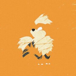 Minimal Growlithe by LaCron