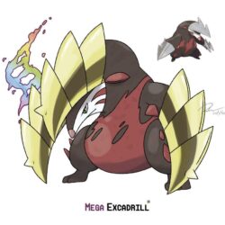 Mega Excadrill by LeafyHeart