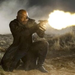 The Avengers 2012 – Samuel L Jackson as Nick Fury widescreen