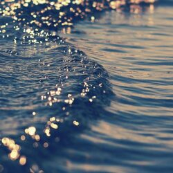 gold sea wave water sunset ocean nature iPhone 6 Plus Wallpapers