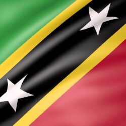 Saint Kitts and Nevis Animated Flag