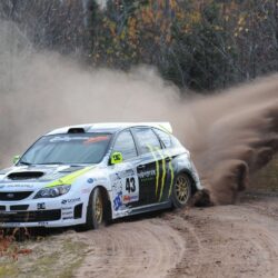 sand, cars, dust, rally, Ken Block, vehicles, Subaru Impreza WRC