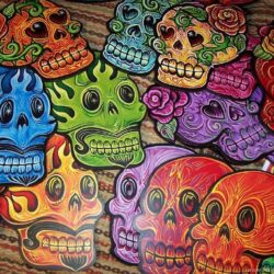 Wallpapers Skull Vetor Skulls Dead Day Dia De Los Muertos Of The