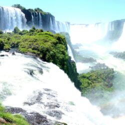 Iguassu Falls Panorama Dual Monitor Wallpapers in format for